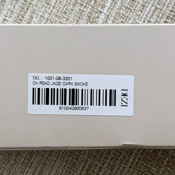 Brand New DEZI On Read Sunglasses in Jade / Dark Smoke - Picture 4 of 4